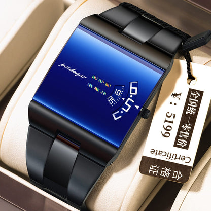 Ultra-thin Trendy Waterproof Quartz Watch - A-1 Thread Vault