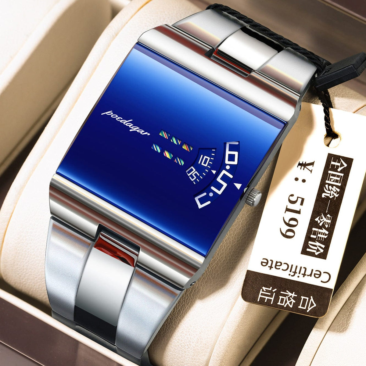 Ultra-thin Trendy Waterproof Quartz Watch - A-1 Thread Vault