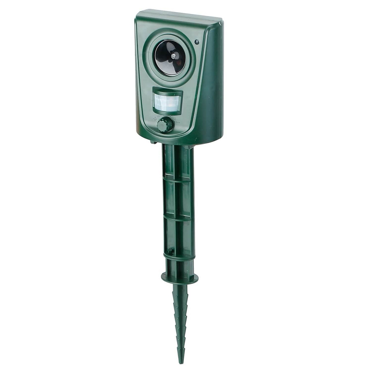 Ultrasonic Animal Repeller IP4 Waterproof Motion Sensor Repellent with Flashing Led Light - A-1 Thread Vault
