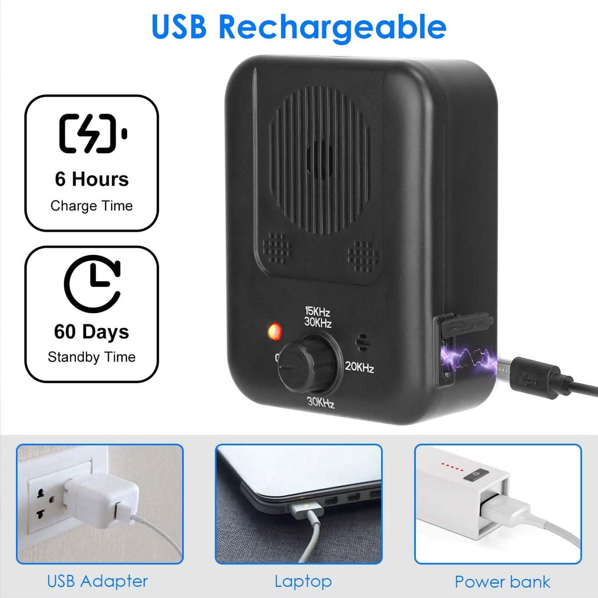Ultrasonic Anti-Barking Device - A-1 Thread Vault