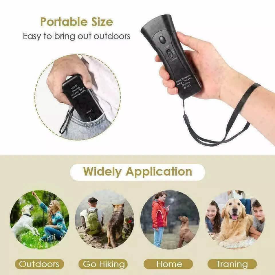 Ultrasonic Pet Dog Anti Bark Training Chaser Control Device - A-1 Thread Vault