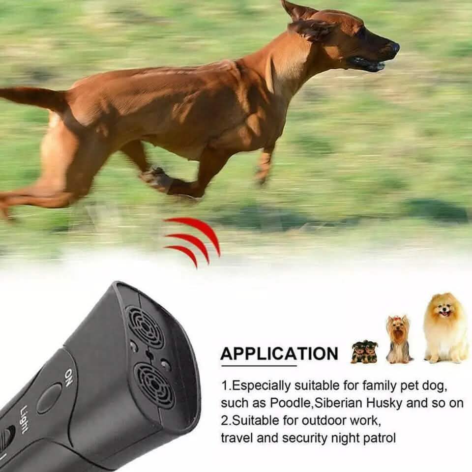 Ultrasonic Pet Dog Anti Bark Training Chaser Control Device - A-1 Thread Vault