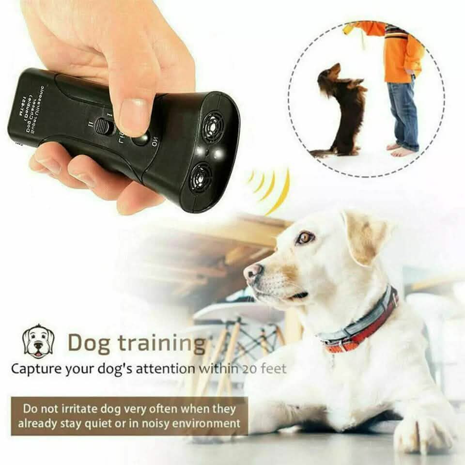 Ultrasonic Pet Dog Anti Bark Training Chaser Control Device - A-1 Thread Vault