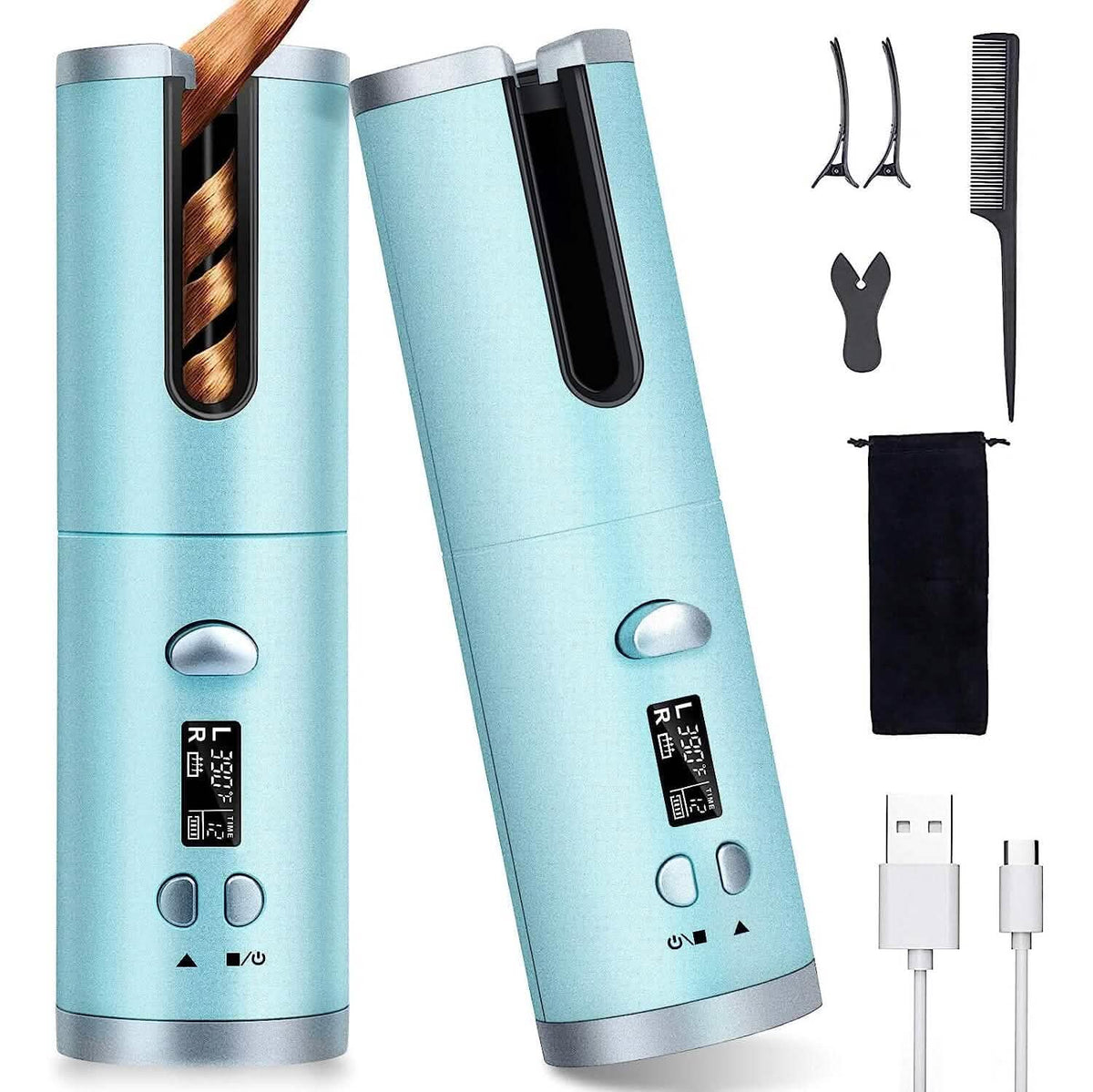 Unbound Cordless Automatic Hair Curler - A-1 Thread Vault