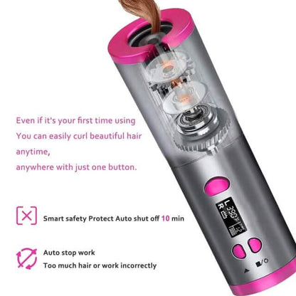 Unbound Cordless Automatic Hair Curler - A-1 Thread Vault