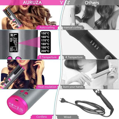 Unbound Cordless Automatic Hair Curler - A-1 Thread Vault