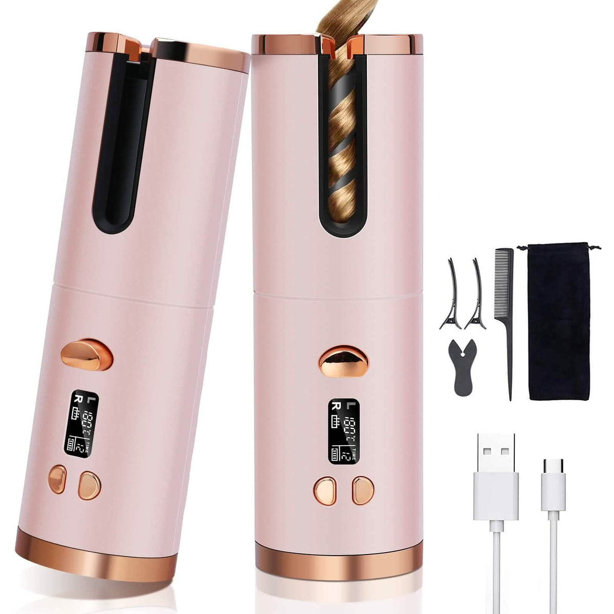 Unbound Cordless Automatic Hair Curler - A-1 Thread Vault