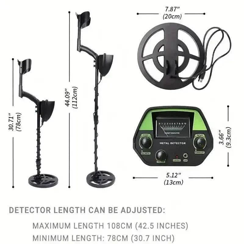 Underground Metal Detector GTX 5030 Detecting Copper and Iron - A-1 Thread Vault