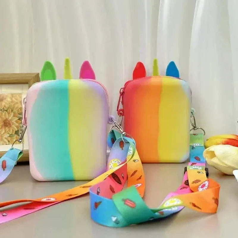 Unicorn Crossbody Bag with Pop Fidget Buttons - A-1 Thread Vault