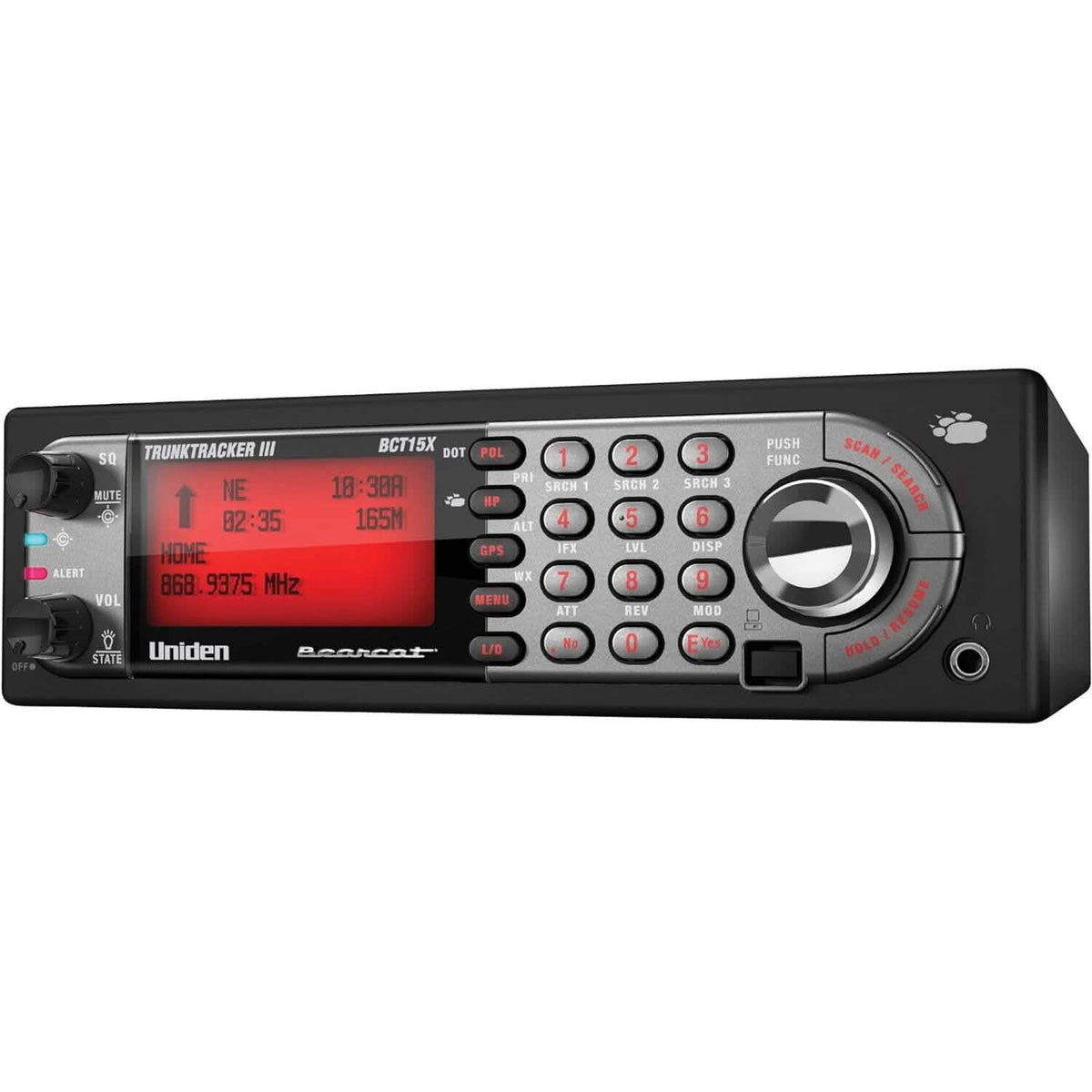 Uniden BearTracker Scanner (BCT15X) with 9,000 Channels (Refurbished) - A-1 Thread Vault