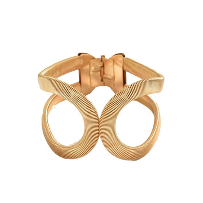 Unique Coil Spring Bangle Statement Wrist Accessory (MAC416) - A-1 Thread Vault