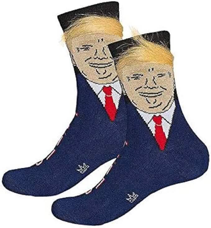 Unisex Novelty Trump Socks - A-1 Thread Vault