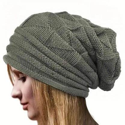 Unisex Oversized Knitted Baggy Beanie - A-1 Thread Vault