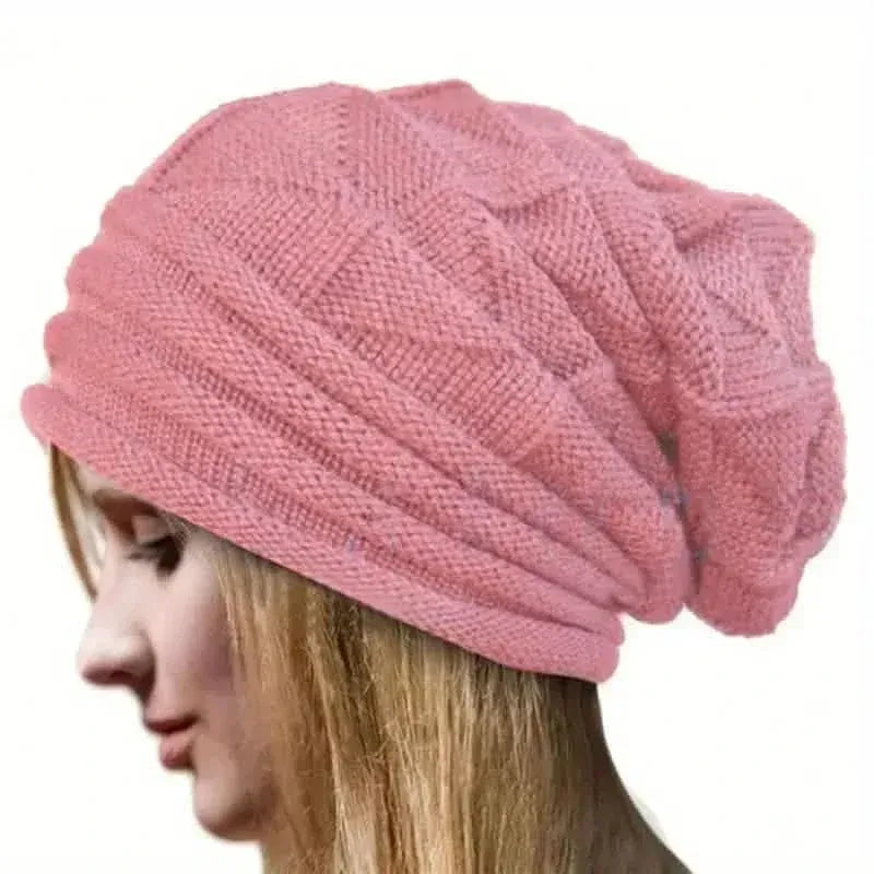 Unisex Oversized Knitted Baggy Beanie - A-1 Thread Vault