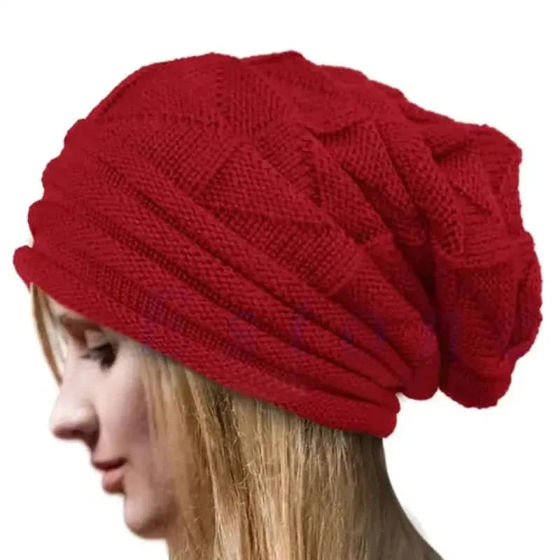 Unisex Oversized Knitted Baggy Beanie - A-1 Thread Vault