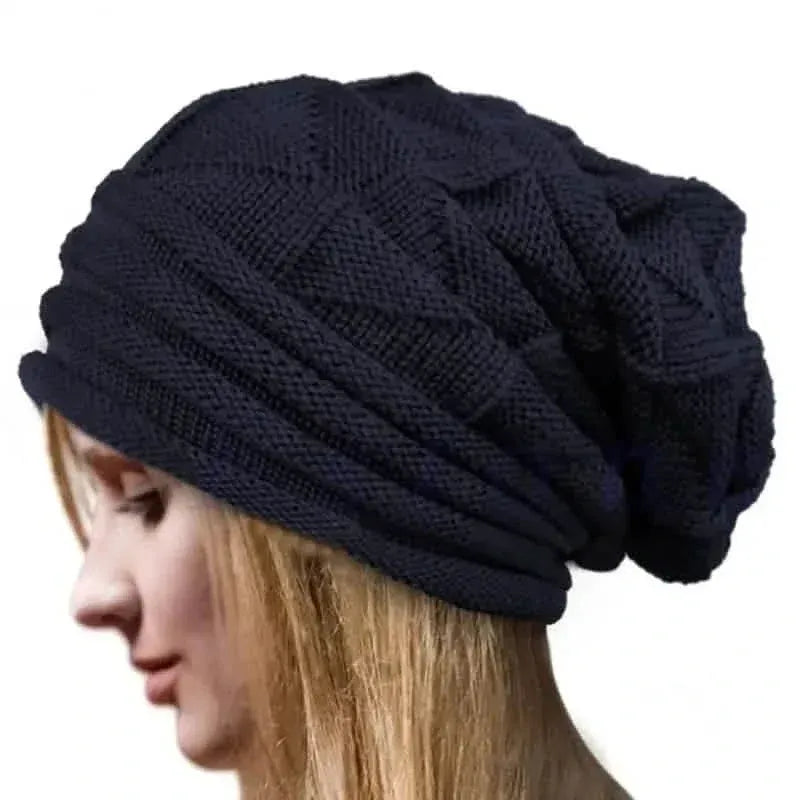Unisex Oversized Knitted Baggy Beanie - A-1 Thread Vault