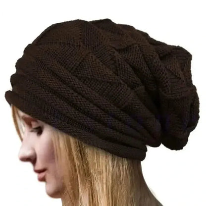 Unisex Oversized Knitted Baggy Beanie - A-1 Thread Vault