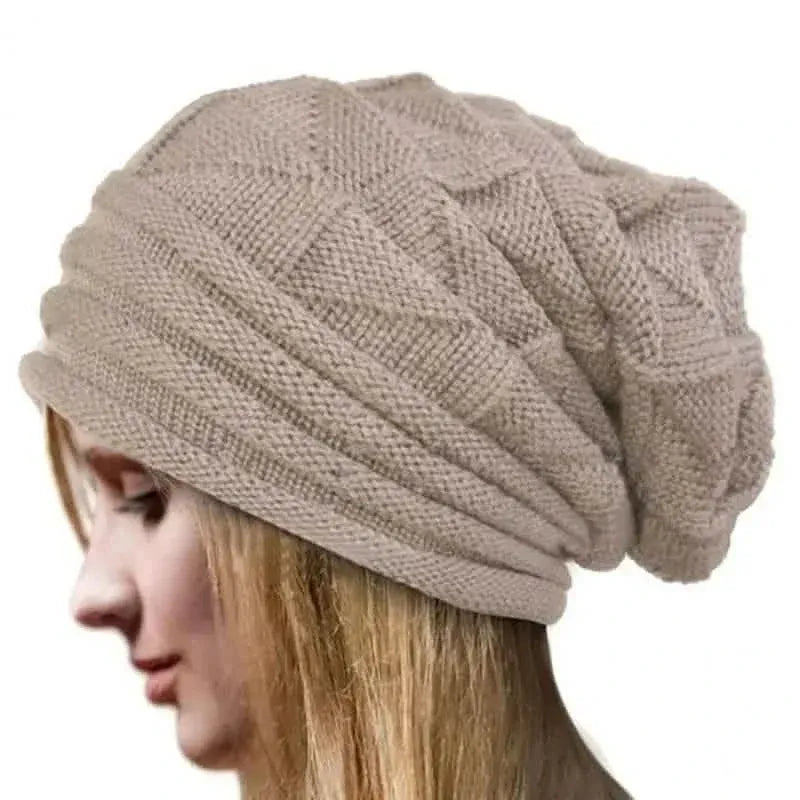 Unisex Oversized Knitted Baggy Beanie - A-1 Thread Vault