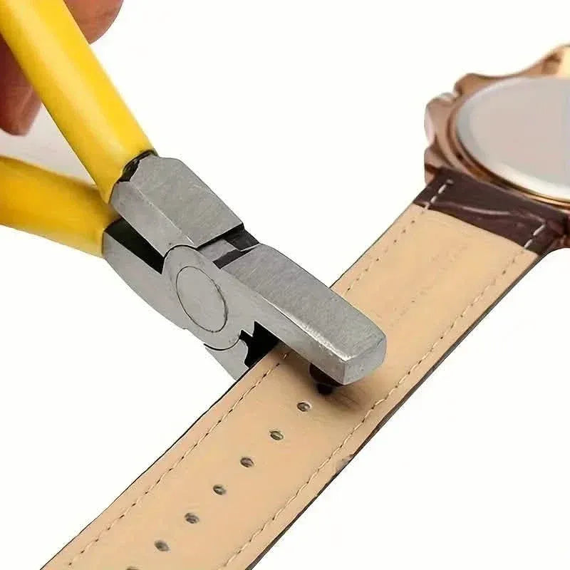 Universal 2.0mm Faux Leather Hole Punch Plier - Effortless Belt, Dog Collar, Shoe, and Craft Project Repair Tool - A-1 Thread Vault