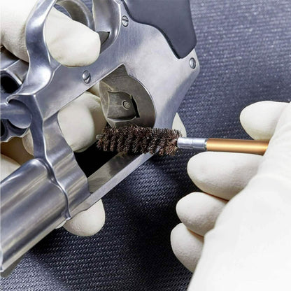 Universal Gun Cleaning Kit with 39.3" Flex Cable Brass Rod - A-1 Thread Vault