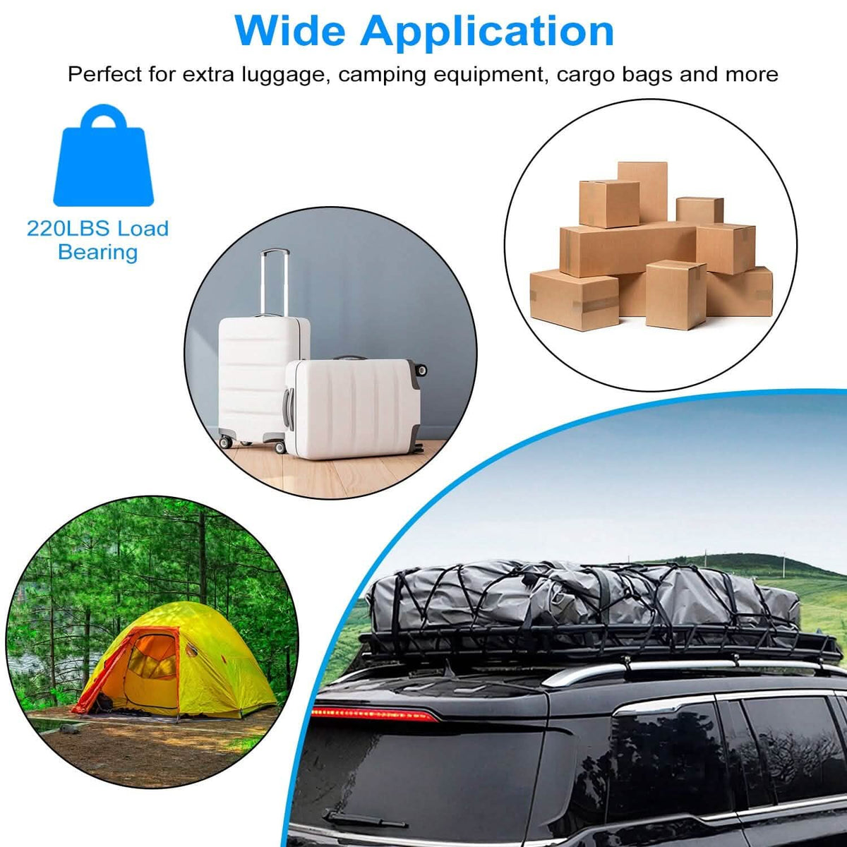 Universal Roof Rack Car Luggage Holder - A-1 Thread Vault