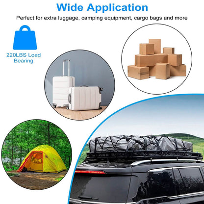 Universal Roof Rack Car Luggage Holder - A-1 Thread Vault