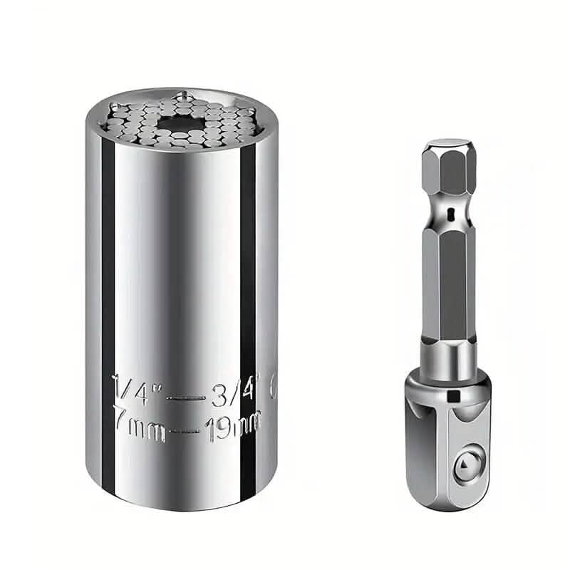 Universal Torque Wrench 7-19mm Hexagonal Multi-functional Universal Socket - A-1 Thread Vault