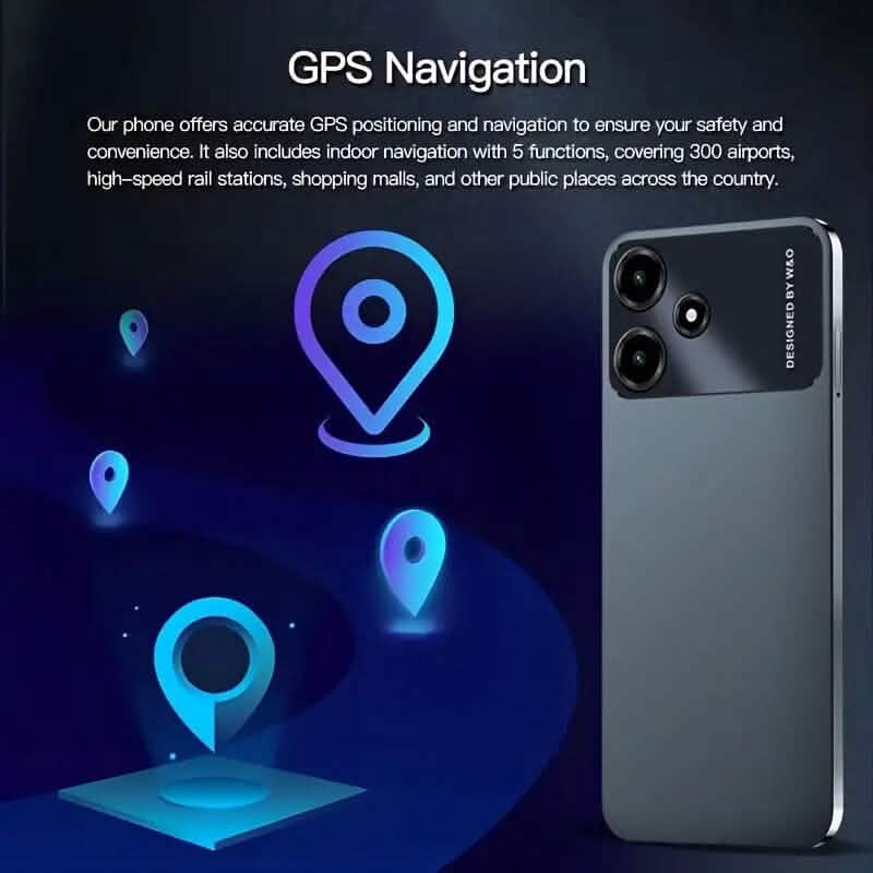 Unlocked Smartphone 4GB 64GB Large 6.6 inch HD Display Dual SIM 4G LTE - A-1 Thread Vault