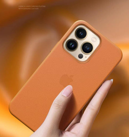 iPhone Leather Case with MagSafe - A-1 Thread Vault