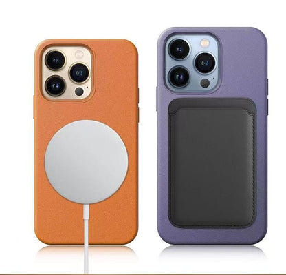 iPhone Leather Case with MagSafe - A-1 Thread Vault