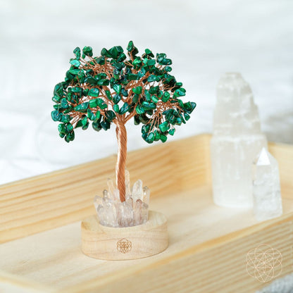Unwind - Malachite Tree Lamp - A-1 Thread Vault