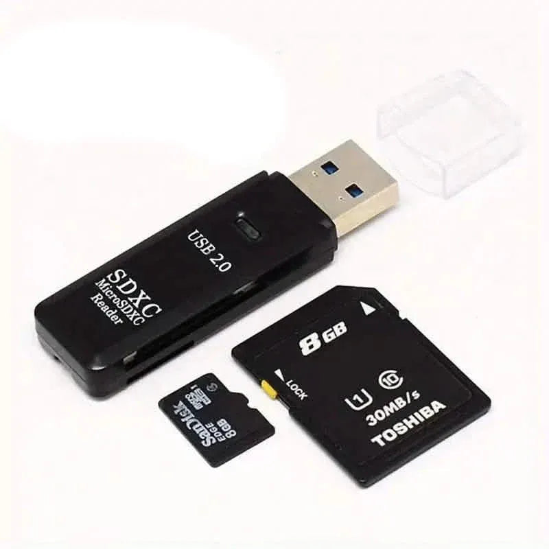 USB 2.0 SD Card Reader Micro SD Card To USB Adapter - A-1 Thread Vault