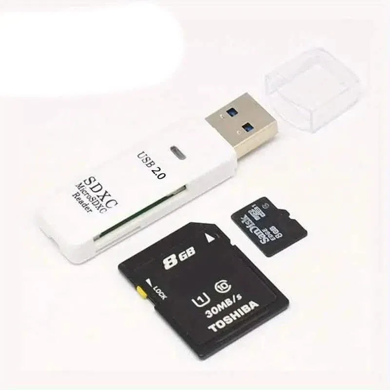 USB 2.0 SD Card Reader Micro SD Card To USB Adapter - A-1 Thread Vault