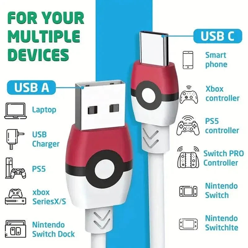 USB C Charging Cable For Nintendo Switch - A-1 Thread Vault