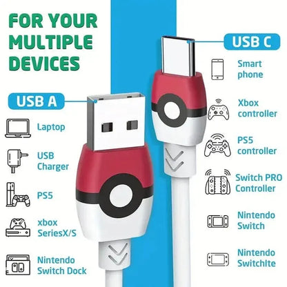 USB C Charging Cable For Nintendo Switch - A-1 Thread Vault