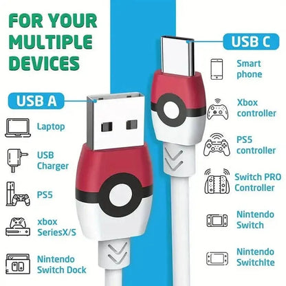 USB C Charging Cable For Nintendo Switch - A-1 Thread Vault