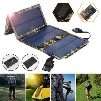 USB Foldable Solar Panel - A-1 Thread Vault