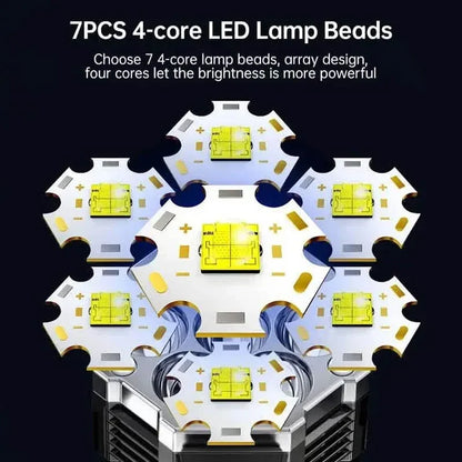 USB Rechargeable High Power LED Flashlight - A-1 Thread Vault
