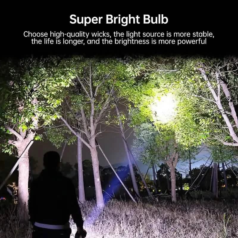 USB Rechargeable High Power LED Flashlight - A-1 Thread Vault