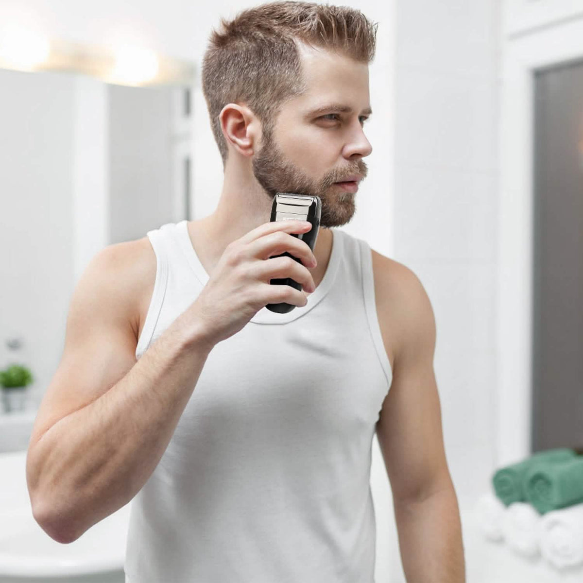 USB Rechargeable Men Electric Shaver - A-1 Thread Vault