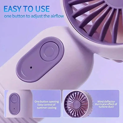 USB Rechargeable Mini Portable Fan with 3 Speeds - A-1 Thread Vault