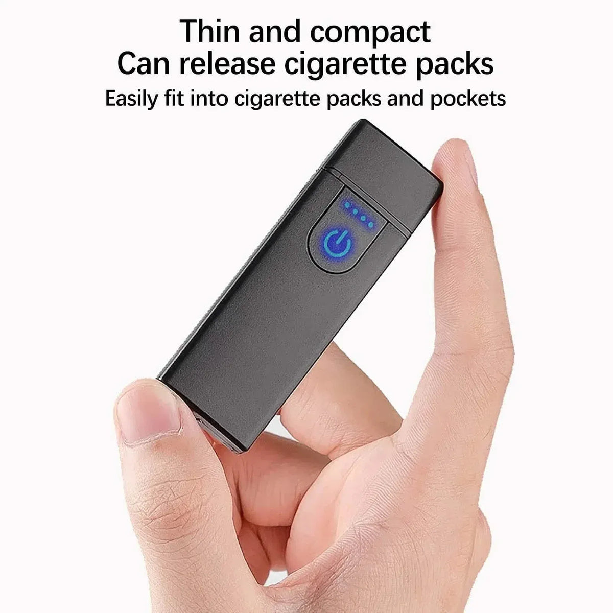USB Rechargeable Portable Touch Sensitive Tungsten Lighter - A-1 Thread Vault