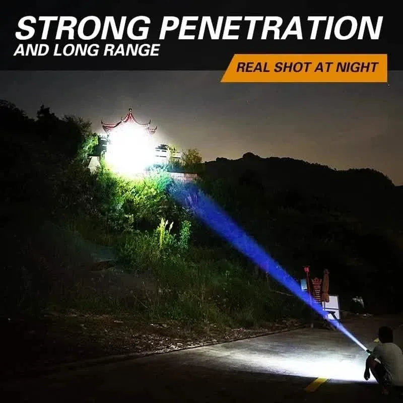 USB Rechargeable Strong Light Flashlight - A-1 Thread Vault