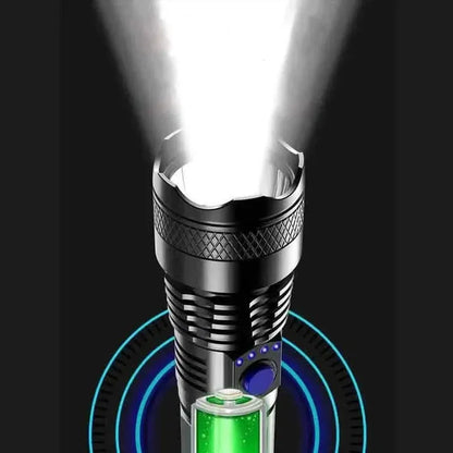USB Rechargeable Strong Light Flashlight - A-1 Thread Vault