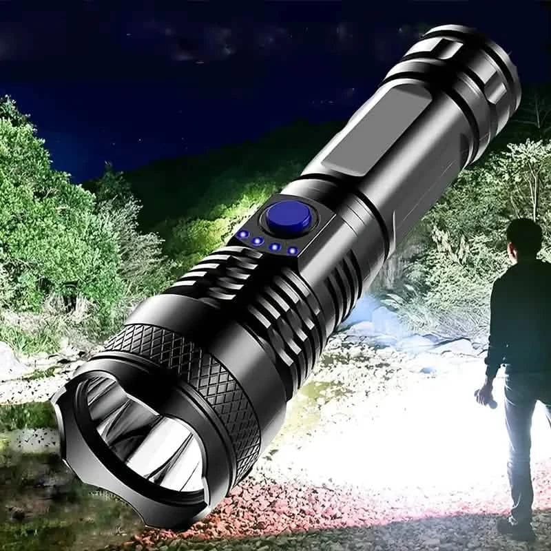 USB Rechargeable Strong Light Flashlight - A-1 Thread Vault