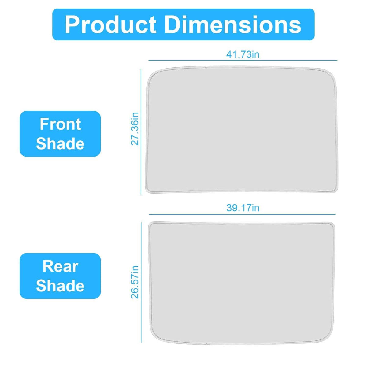 UV Protection Sunshade Roof Fit for Tesla Model Y 2020-2024 - A-1 Thread Vault