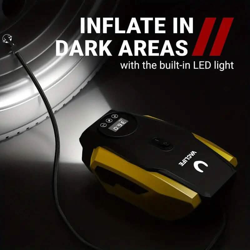 VacLife Tire Inflator Portable Air Compressor - A-1 Thread Vault