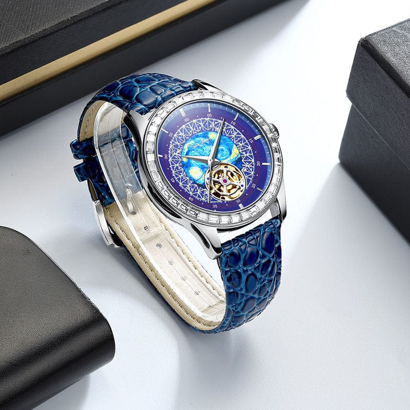 VAN GOGH Automatic Mechanical Men's Watch Artist Compass Series - A-1 Thread Vault