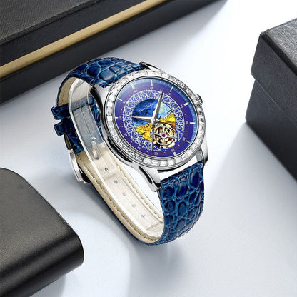 VAN GOGH Automatic Mechanical Men's Watch Artist Compass Series - A-1 Thread Vault