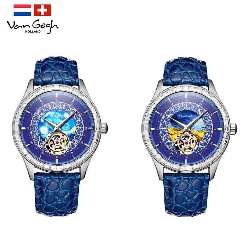 VAN GOGH Automatic Mechanical Men's Watch Artist Compass Series - A-1 Thread Vault
